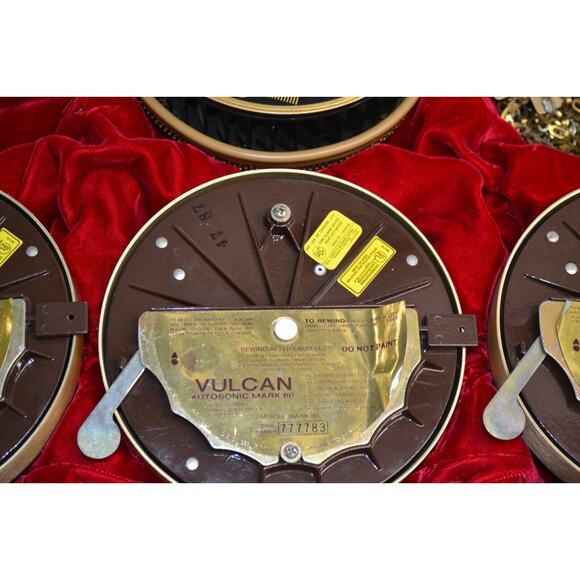 Lot of 4 OLD Vintage Vulcan Autosonic PVR Mark-I Smoke Detectors Untested - Picture 14 of 16